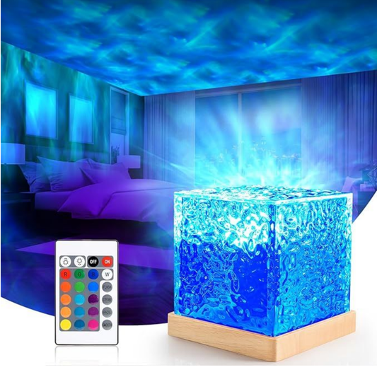 Lampara De Ondas De Agua